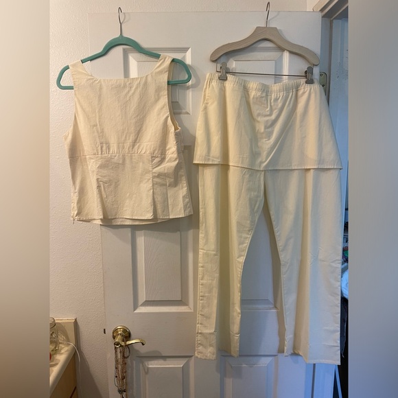 Ciao Lucia Dante Skirt Pant // Cream // XL - Picture 5 of 7